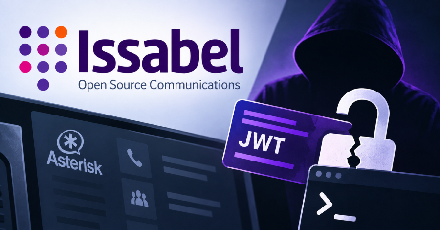 Attackers exploit Issabel Framework PBX via hard-coded JWT secret