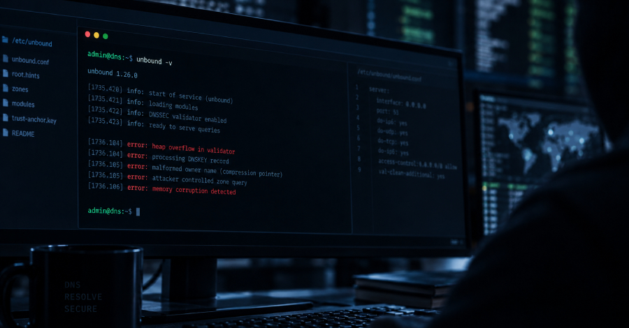 Critical Unbound DNSSEC validator flaw CVE-2026-81642
